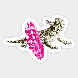 Lizard's Dancing Dreams Sticker
